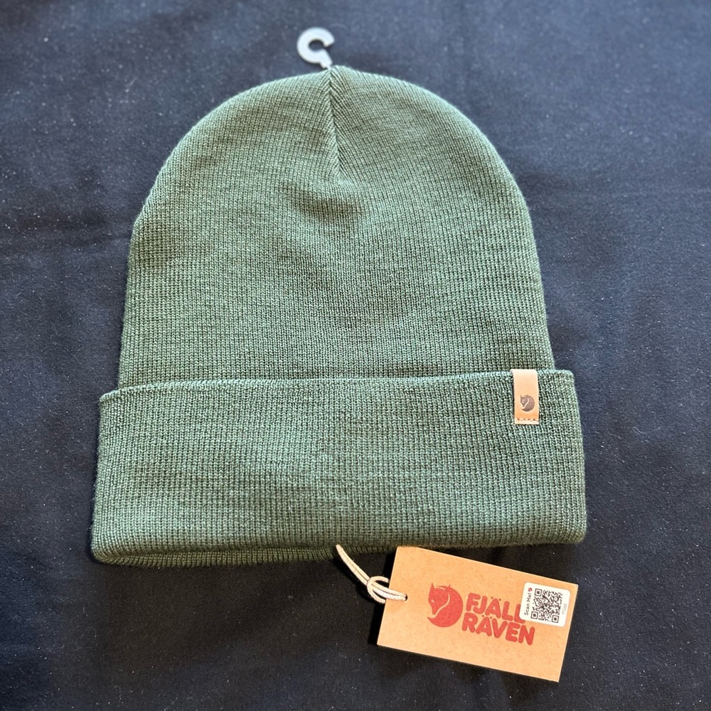 Fjallraven Green Beanie